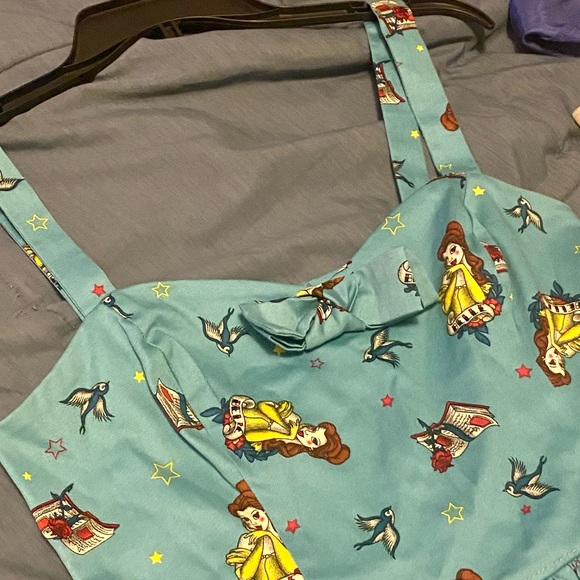 NWOT Disney Beauty and the Beast Belle Pin-up Style Dress - Picture 5 of 5
